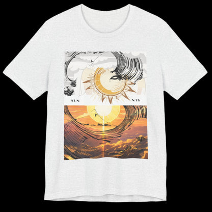 Sun Graphic Unisex Tee Shirt