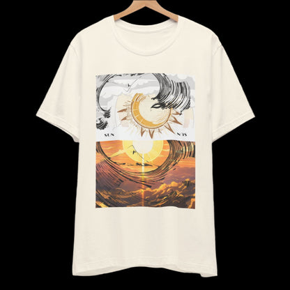 Sun Graphic Unisex Tee Shirt