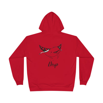 Space Whale Hoodie Sweatshirt - Funny Cartoonish Design