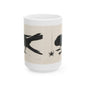 Crow and Spider Ceramic Mug, Gothic