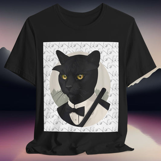 Cat Golfer Tee Shirt