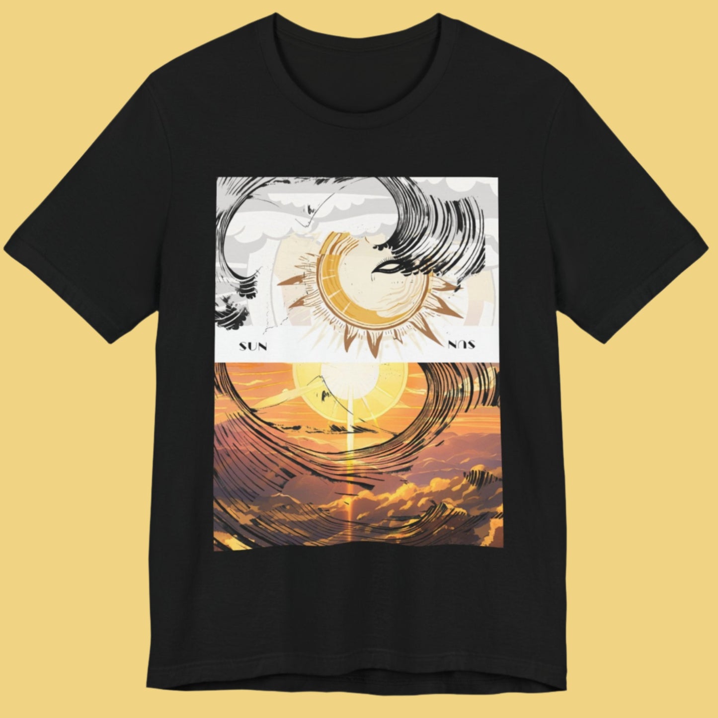 Sun Graphic Unisex Tee Shirt