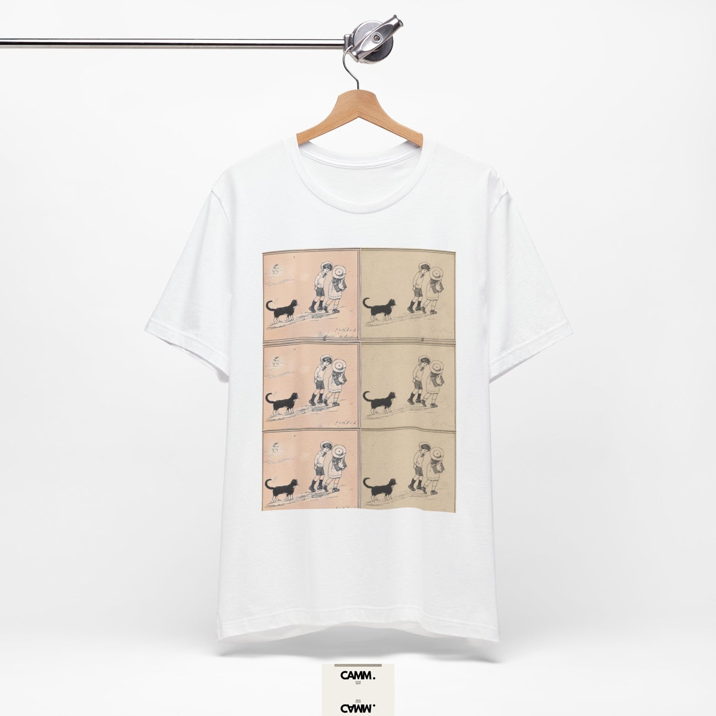 Anime & Classic Drawing Short Sleeve Tee