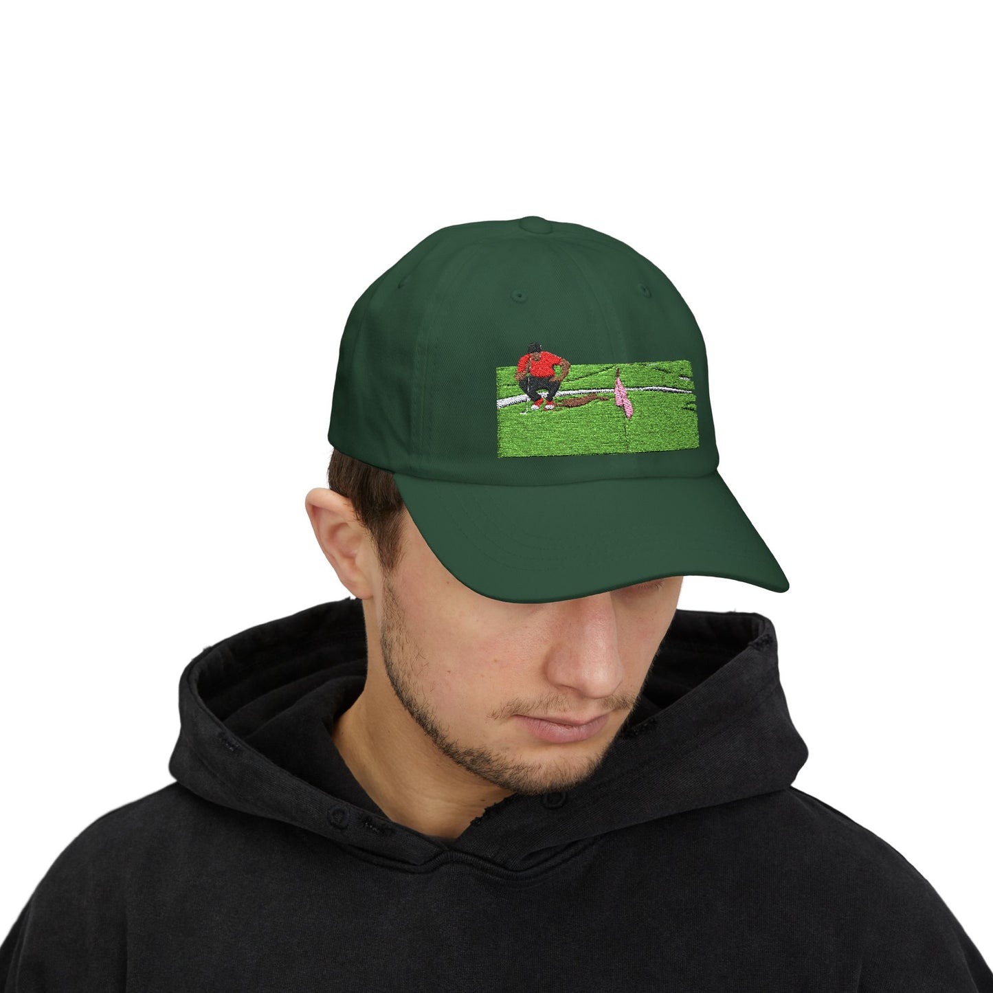 Embroidered Golf Hat, Pro Player Inspired, Strapped Golf Hat, Golf Lover Gift