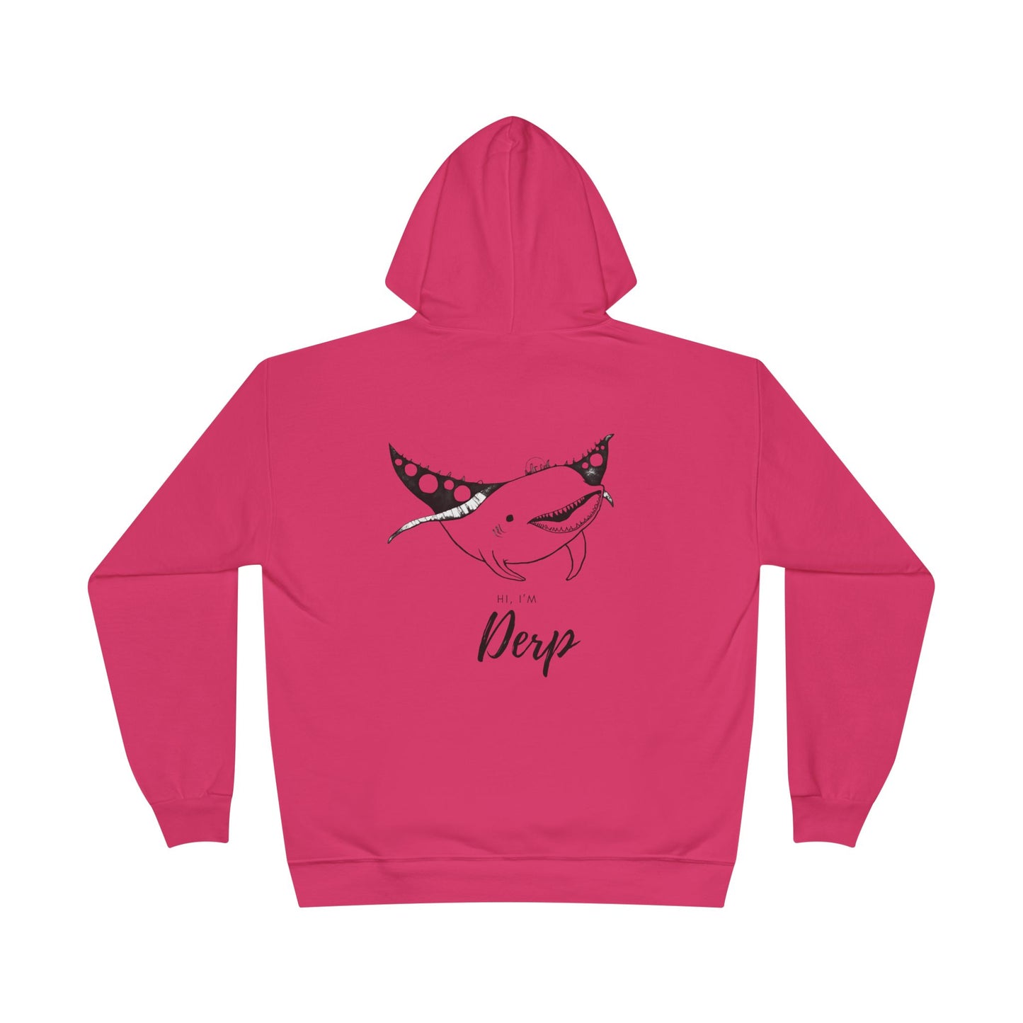 Space Whale Hoodie Sweatshirt - Funny Cartoonish Design