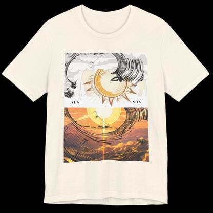 Sun Graphic Unisex Tee Shirt