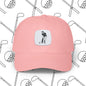 Embroidered Golf Dad Cap - Minimalistic Adjustable Strap Golf Hat for Men and Women