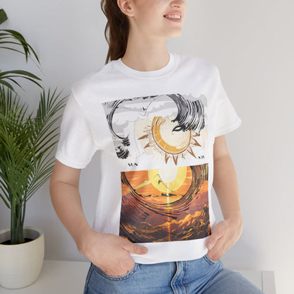 Sun Graphic Unisex Tee Shirt