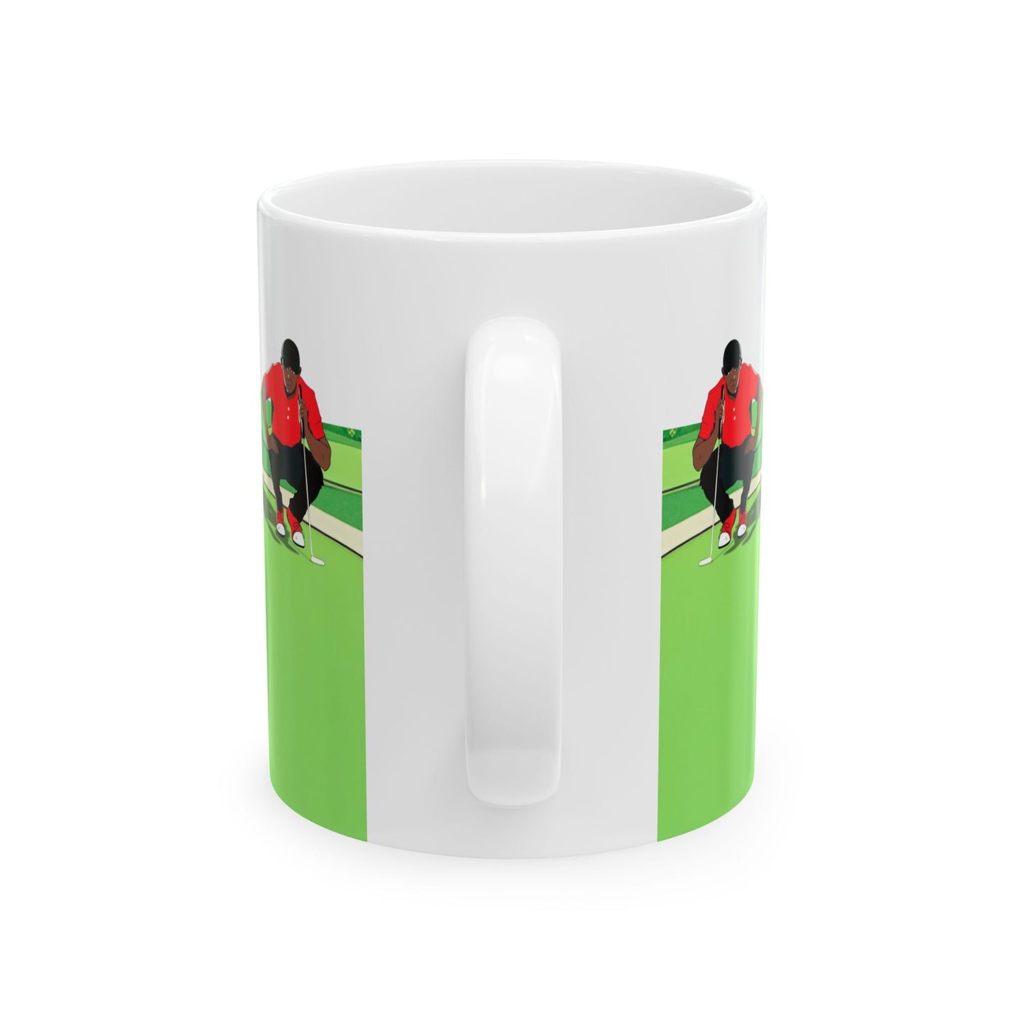 Tiger Woods Inspired Golf Mug, Golf Lover, Golf Enthusiast, Golfer Gift Mug